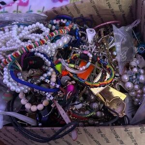 box of jewelry